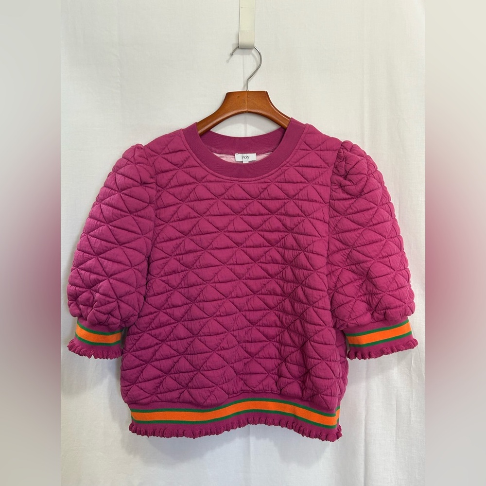 Voy - Pink Quilted Top
